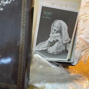 1989 Yolanda's Picture Perfect Babies "Jessica" Porcelain, NEW